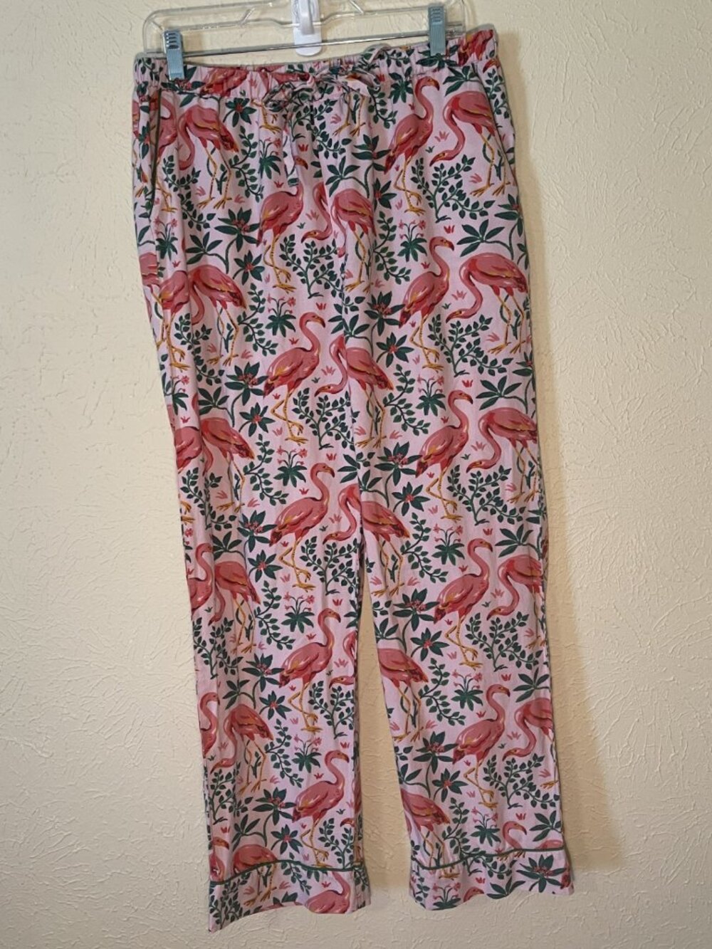 Printfresh Organic Cotton Long-Sleeve Flamingo print PJ set, Size Medium - Picture 4 of 5